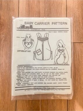 Vintage Sewing Pattern - Cream Illustration